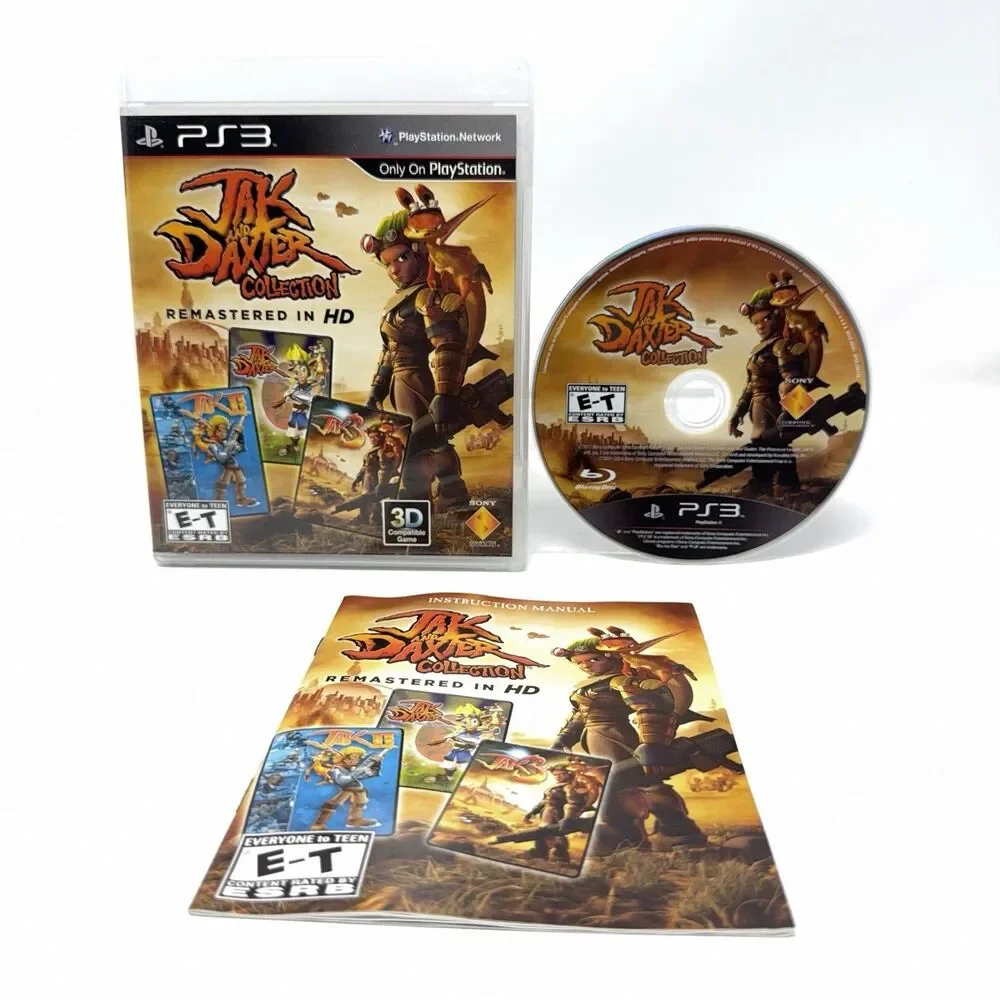 Jak and Daxter Collection Sony PlayStation 3 PS3 2012 CIB Refurbished Tested